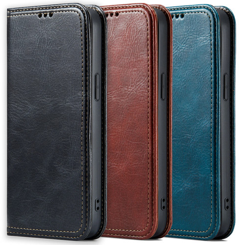 Retro hülle leder flip case - retro,