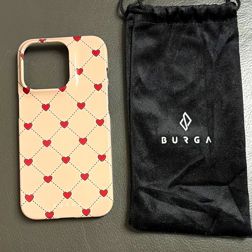 Burga handyhülle beige rot - burga,