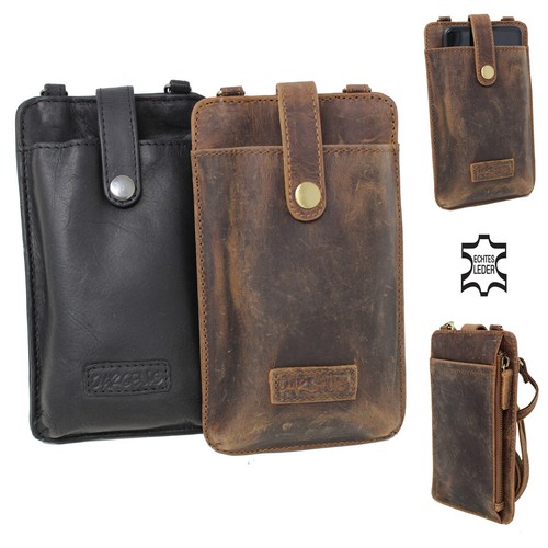 Leder handytasche zum - leder,